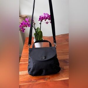 Agnes B. Black Crossbody Bag